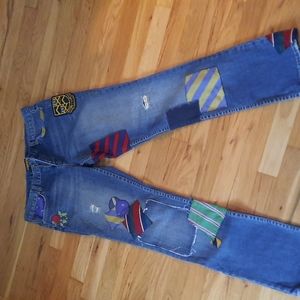 Rare Ralph Lauren Rugby Patchwork jeans